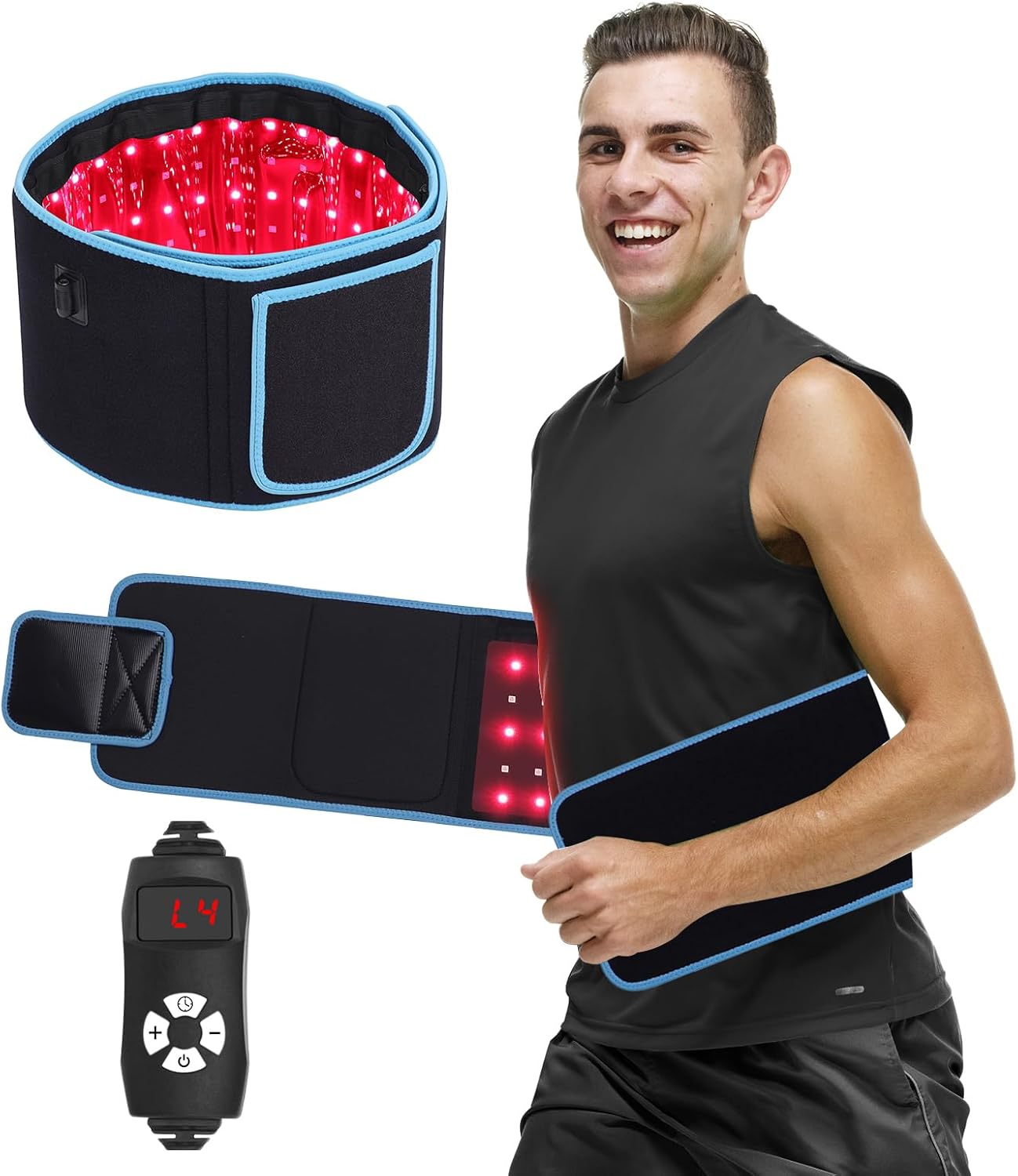 Crossfit Gym - Pas do fototerapii LED z czerwonym