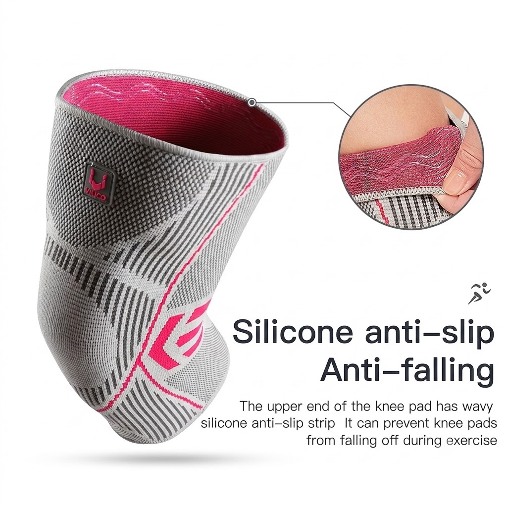 Knee Sleeve Pair - Ochraniacze na kolana VILICO Sports, antypoślizgowe,