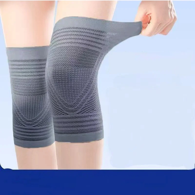 Knee Sleeve Pair - Cienkie, oddychające, kompresyjne nakolanniki antypoślizgowe, letnie,