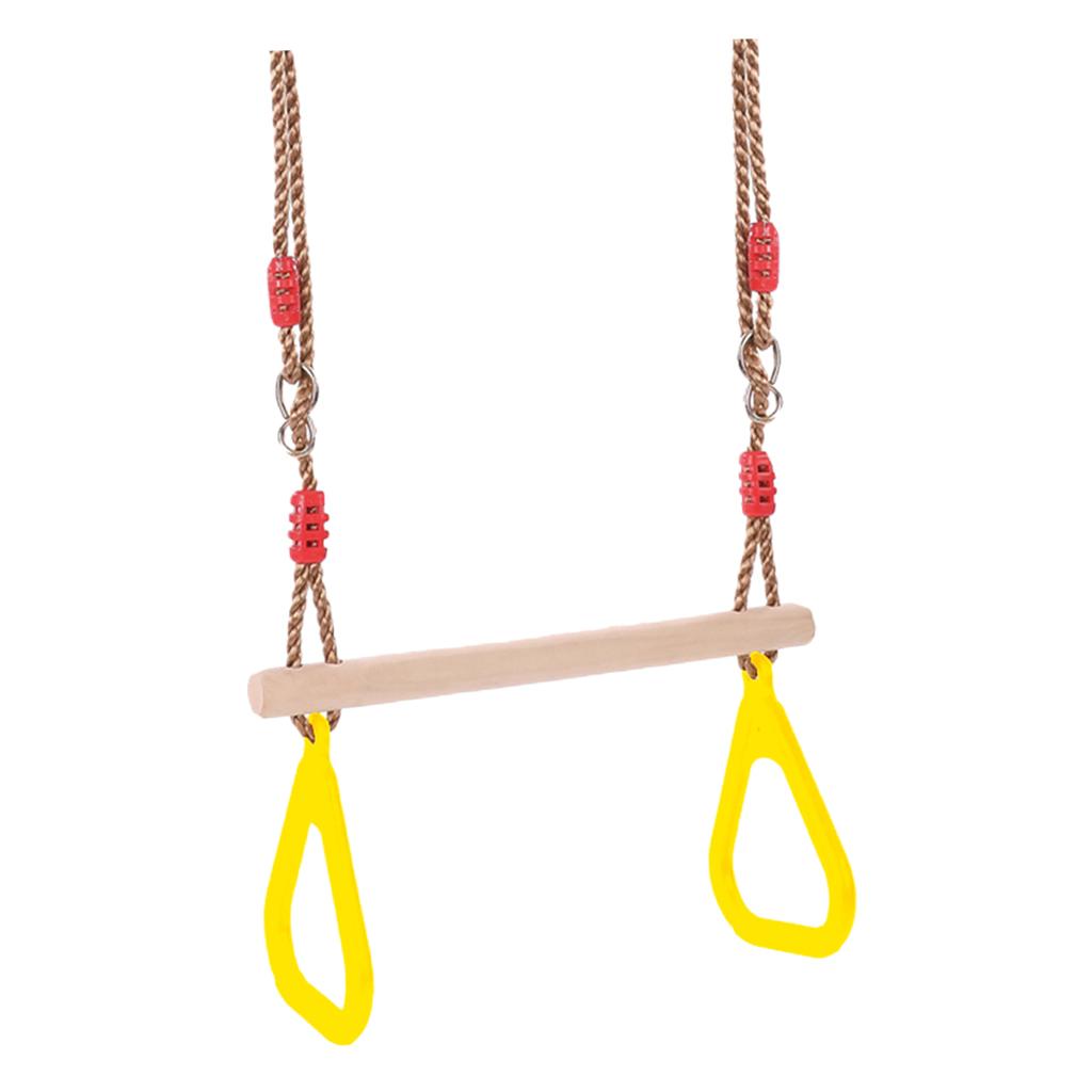 Zestawy huśtawek do zabawy wew – Gymnastic Ring Wood recenzja i cena