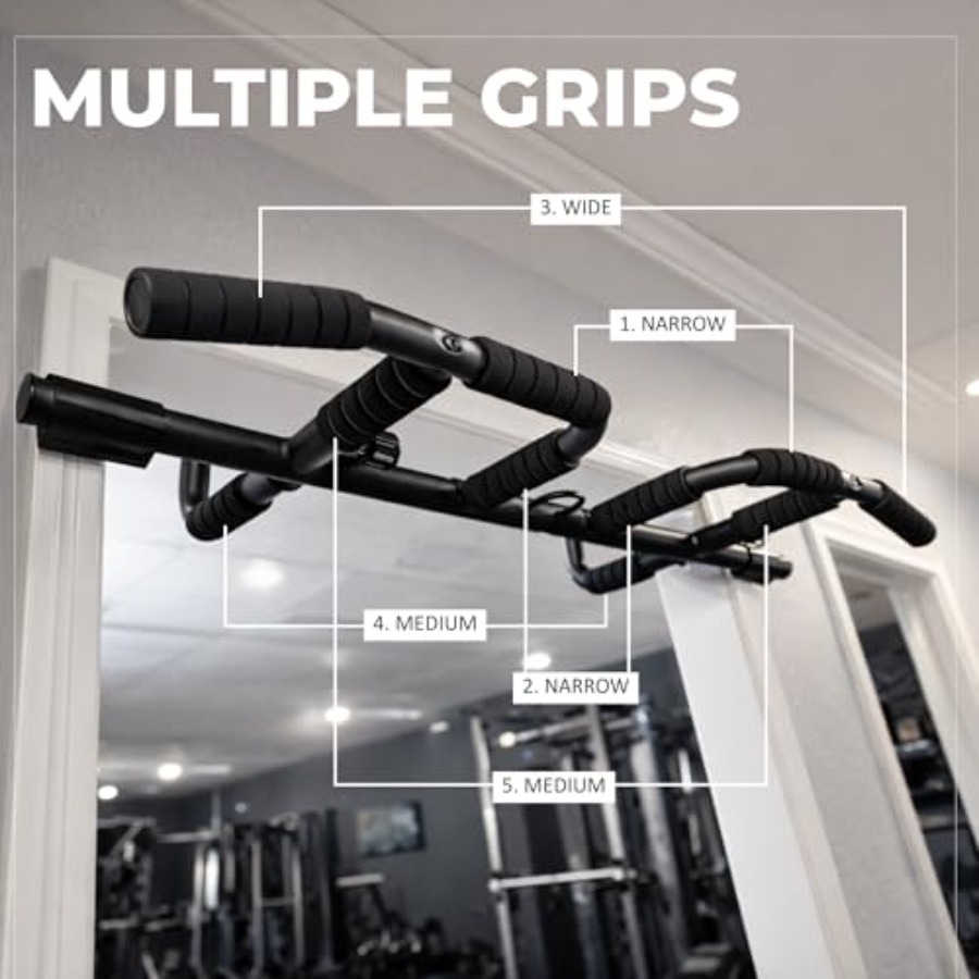 Zestaw drążka do podciągania d – Pull Up Bar Grip recenzja i cena