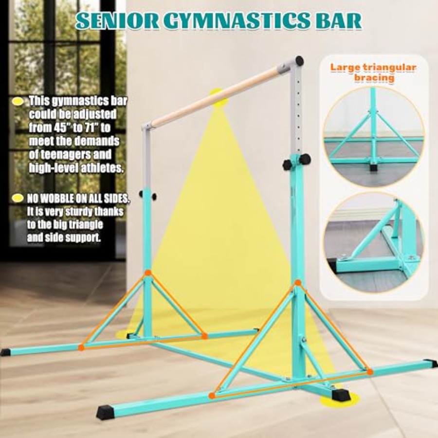 Drążek gimnastyczny do trening – Gymnastic Ring Wood recenzja i cena