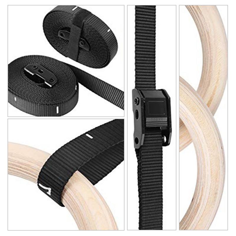 1 sztuka drewno brzozowe kółka – Gymnastic Ring Wood recenzja i cena