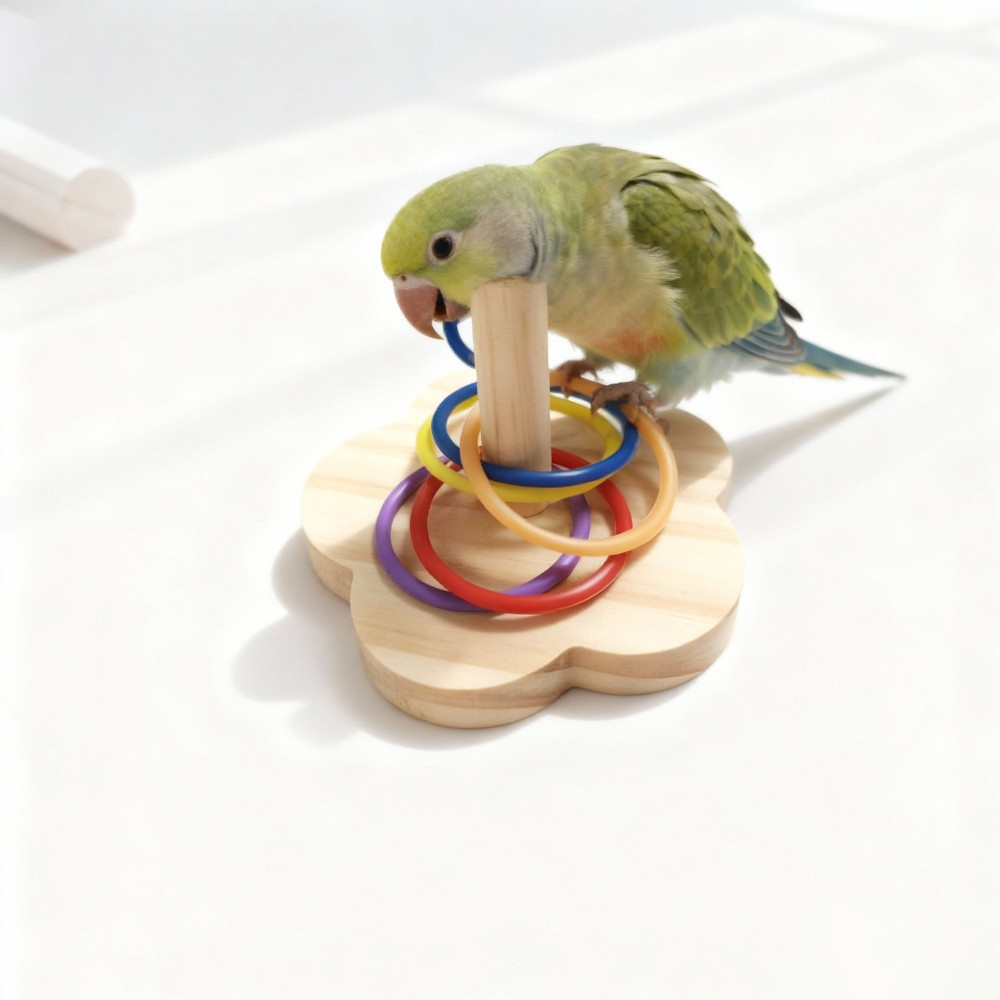 1 szt. Drewniana zabawka eduka – Gymnastic Ring Wood recenzja i cena