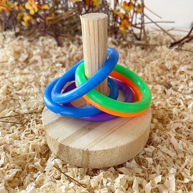 Drewniany interaktywny pierści – Gymnastic Ring Wood recenzja i cena