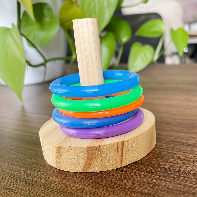 Drewniany interaktywny pierści – Gymnastic Ring Wood recenzja i cena